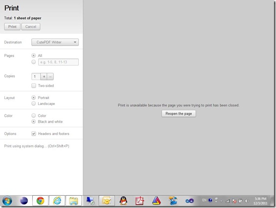 ChromePrint ChromePrint
